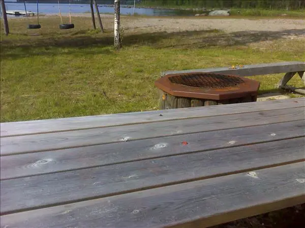 Badplatsen i Slagnäs
