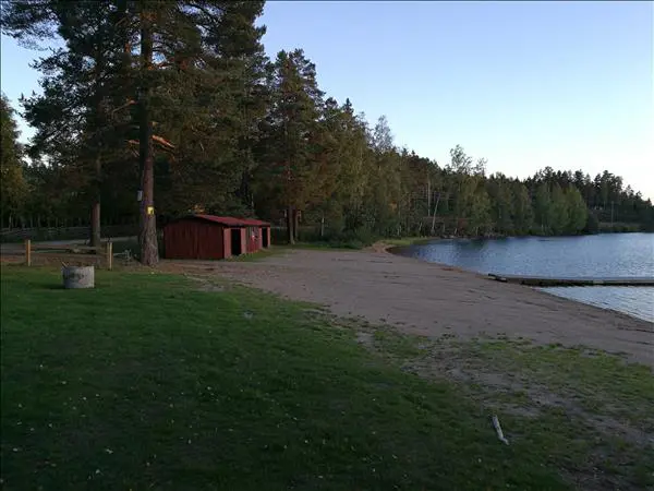 Hålldammen, badplats