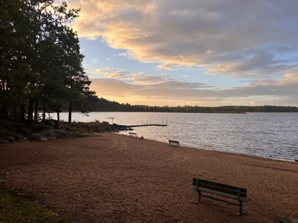 Kalv badplats, Kalvsjön