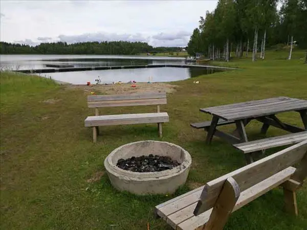 Badstranden vid Snålltjärn